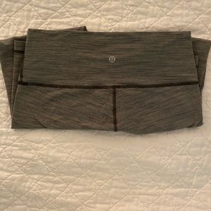 Lululemon dark green yoga pants size 8